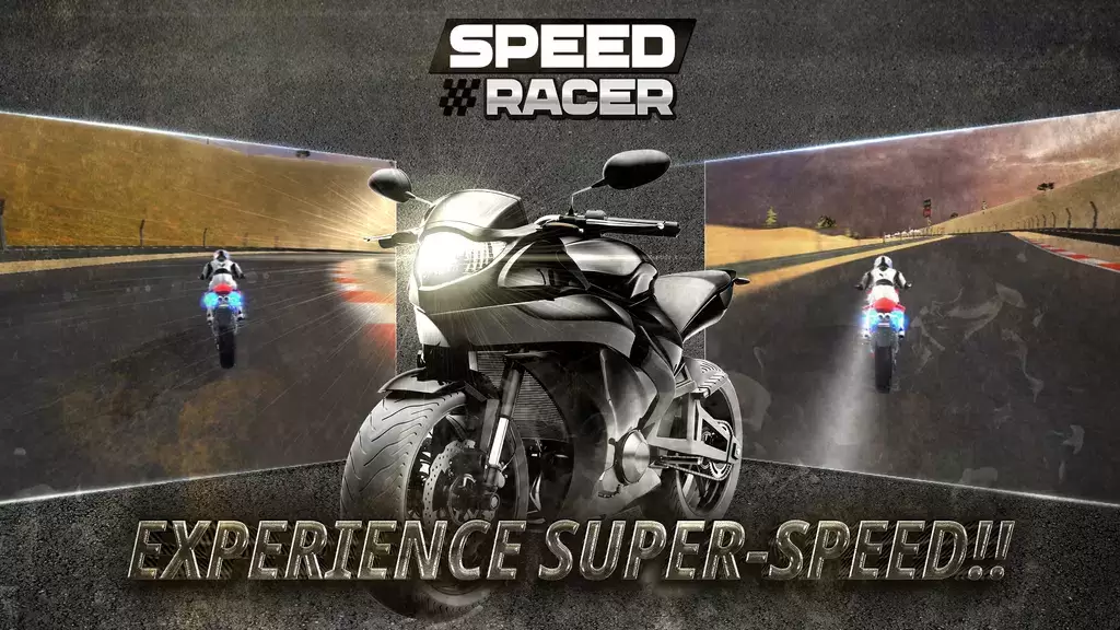 Speed Racer : Motor bike race Zrzut ekranu 1