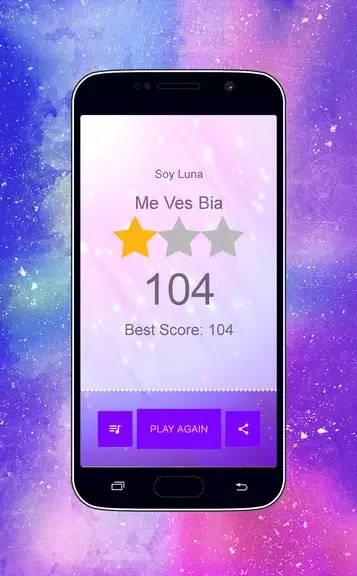 Piano Tiles - Soy Luna Girls Game Capture d'écran 3