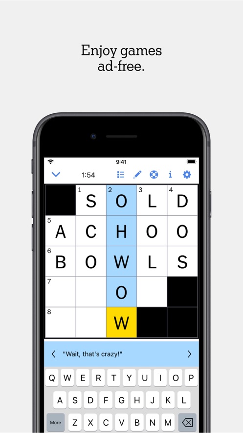 NYT Games: Word Games & Sudoku Captura de pantalla 3