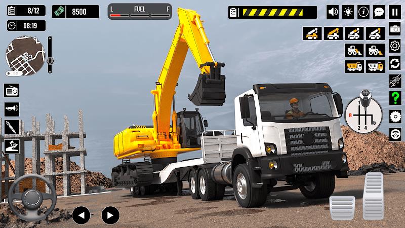 Construction Game: Truck Games ဖန်သားပြင်ဓာတ်ပုံ 3