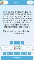 Ortografía y gramática Español Screenshot 0