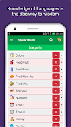 Schermata Speak Italian : Learn Italian 0