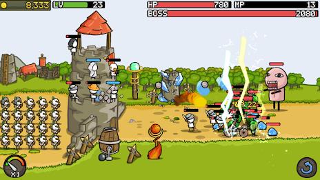 Grow Castle - Tower Defense Zrzut ekranu 1