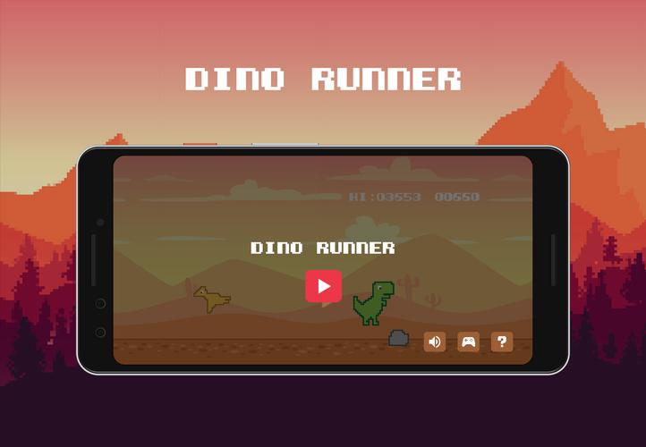 Dino - desert runner Capture d'écran 0
