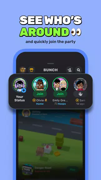 Bunch: HouseParty with Games ဖန်သားပြင်ဓာတ်ပုံ 1