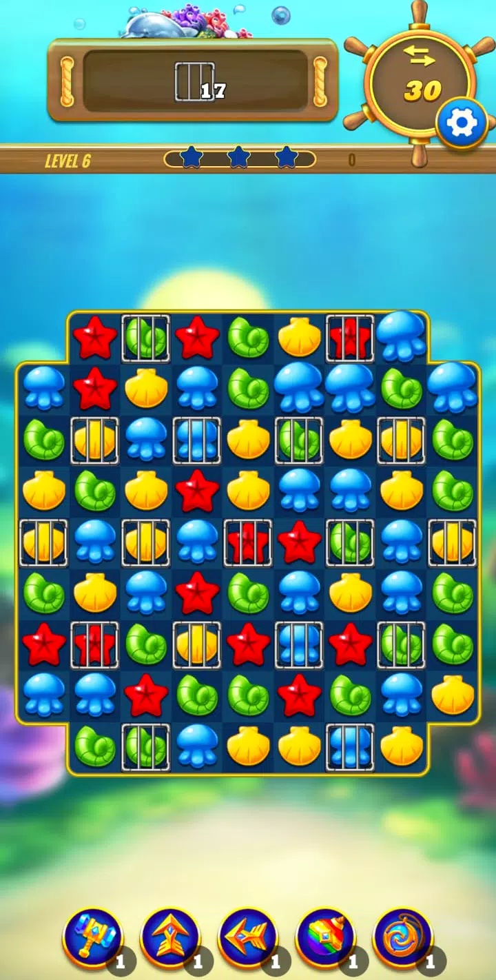 Ocean Crush Saga 스크린샷 0