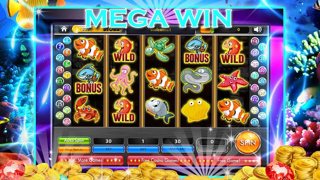 Dolphin Slots: Big fortune Ảnh chụp màn hình 0