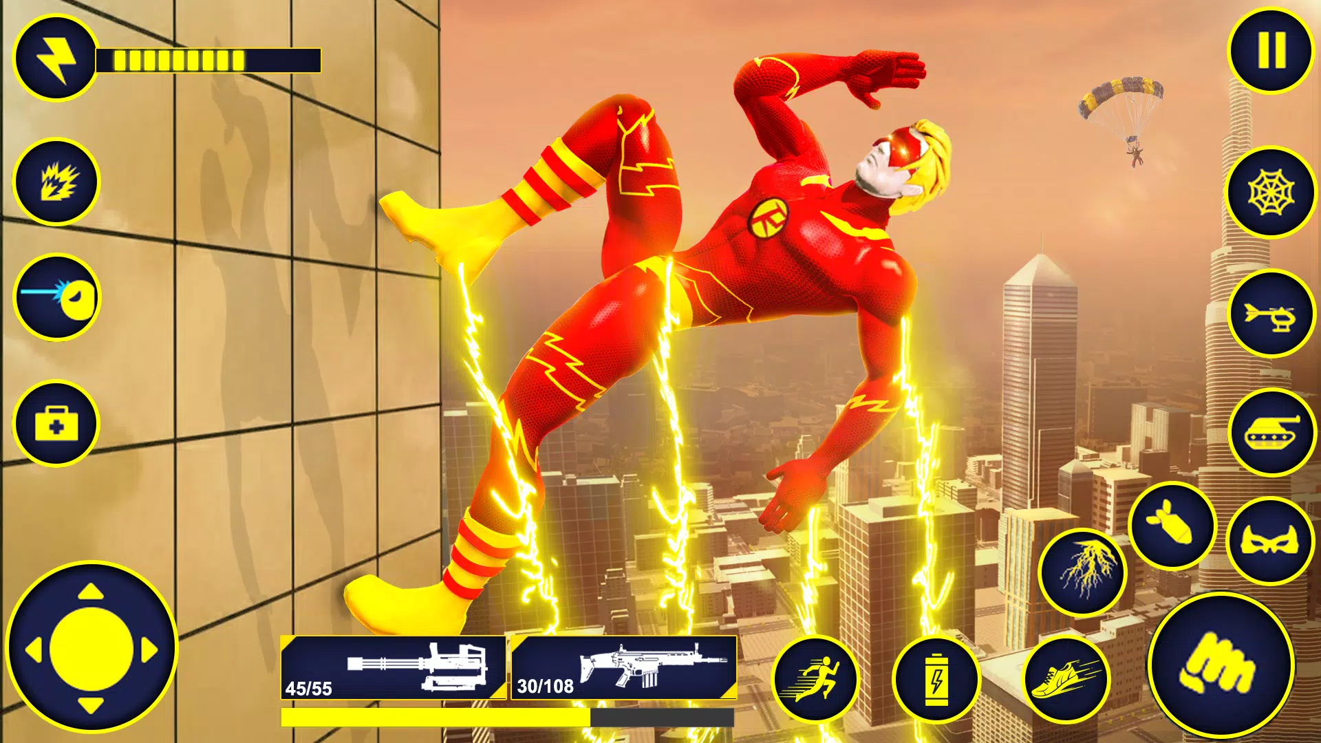 Speed Hero: Superhero Games ဖန်သားပြင်ဓာတ်ပုံ 1