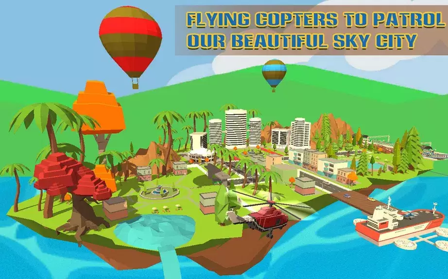 Helicopter Rescue Sky City স্ক্রিনশট 0