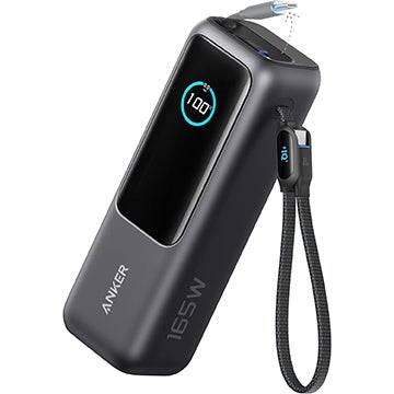 La più recente banca di potenza ad alta capacità di Anker include ora due cavi USB di tipo C integrati