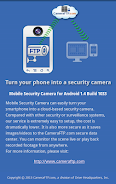 Mobile Security Camera (FTP) Schermafbeelding 0