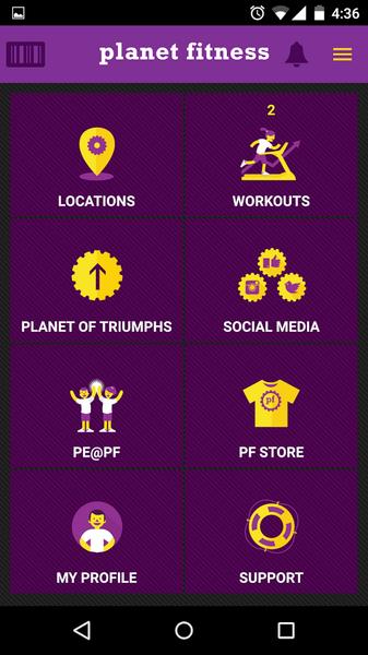 Planet Fitness Workouts Ảnh chụp màn hình 2