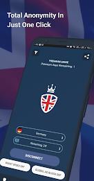 VPN UK: Fast VPN with Adblock ภาพหน้าจอ 0