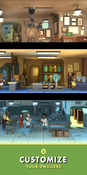 Fallout Shelter 스크린샷 1