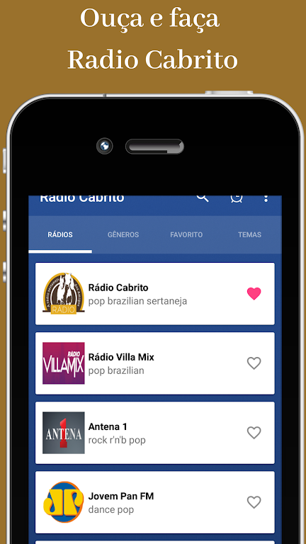 Radio Cabrito Estação Sertaneja Brazil স্ক্রিনশট 0