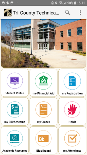 my.tctc.edu User Portal. Captura de pantalla 0