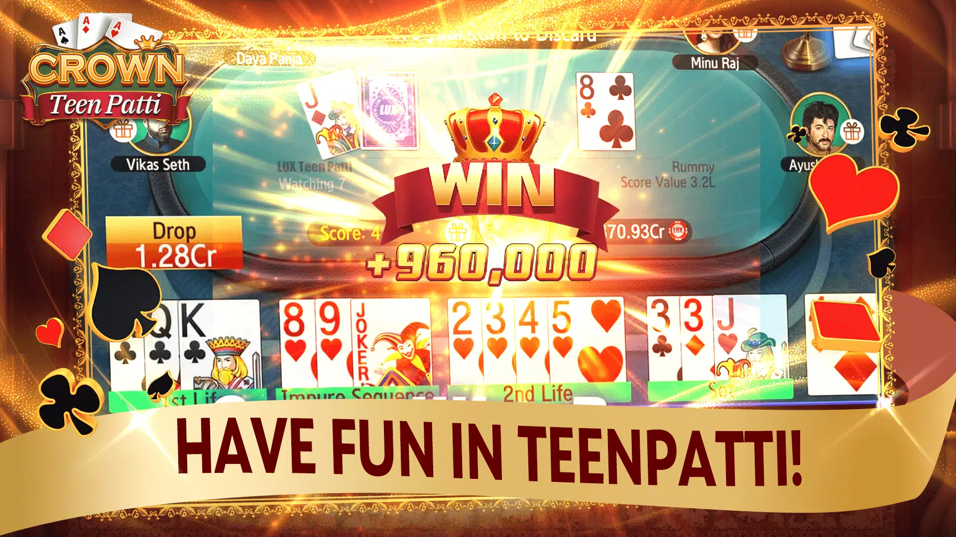 Teen Patti Crown স্ক্রিনশট 0