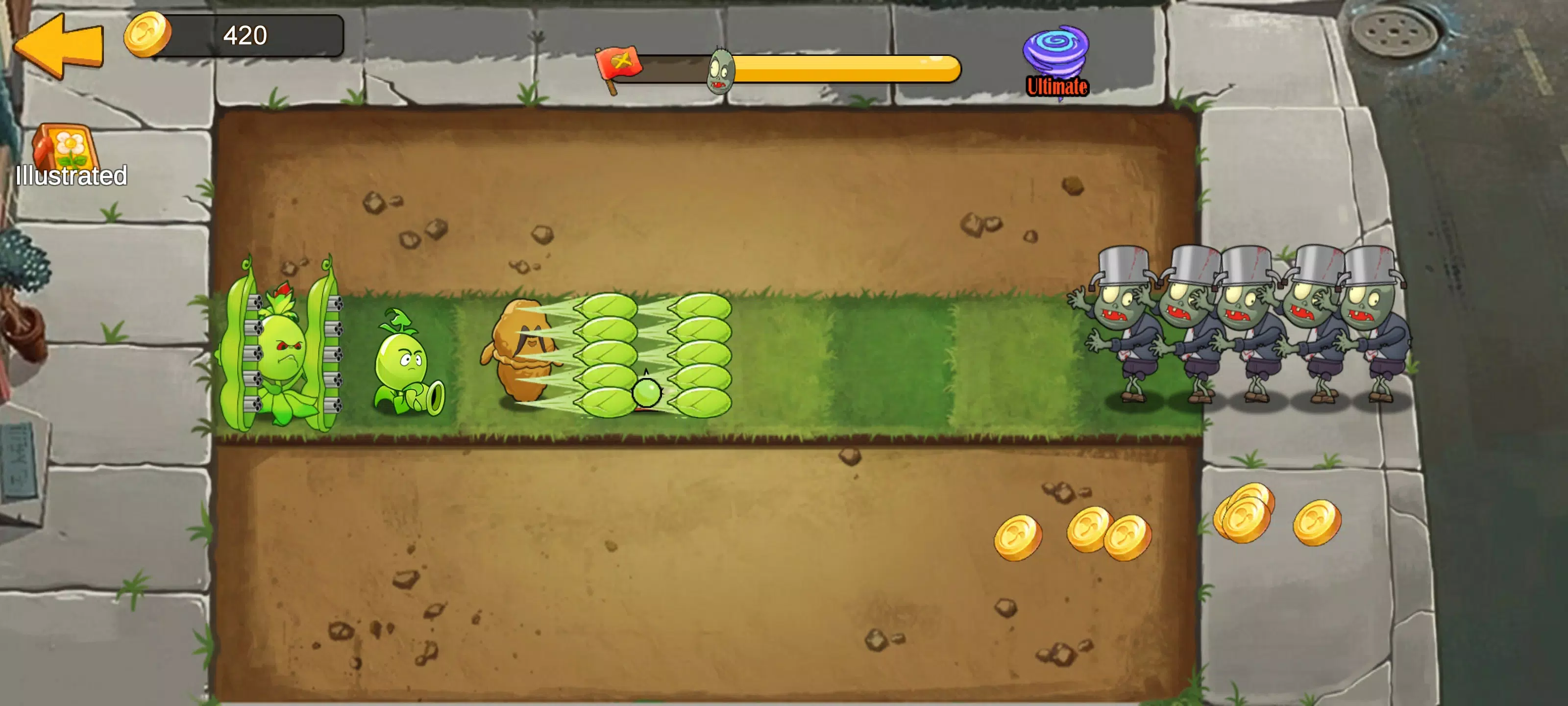 Merge Plants – Defense Zombies स्क्रीनशॉट 2