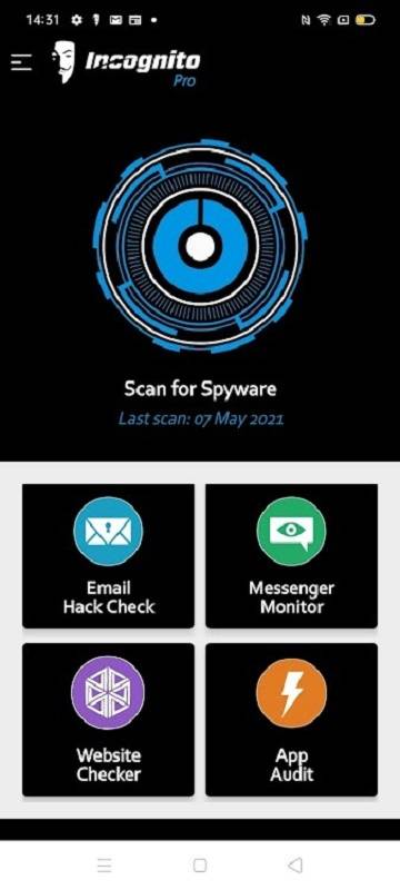 Spyware & Malware Detector Captura de tela 1