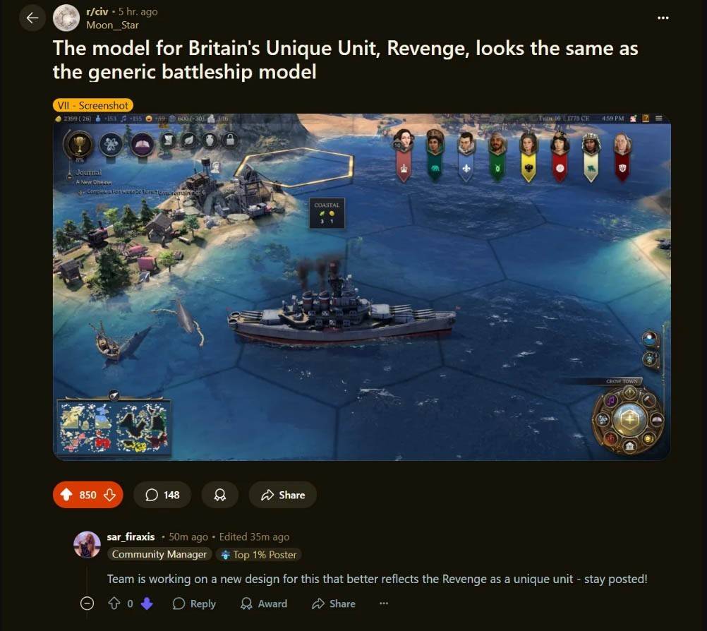Modelo ng British Ship