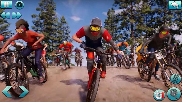 BMX Cycle Stunt Riding Game Captura de pantalla 1