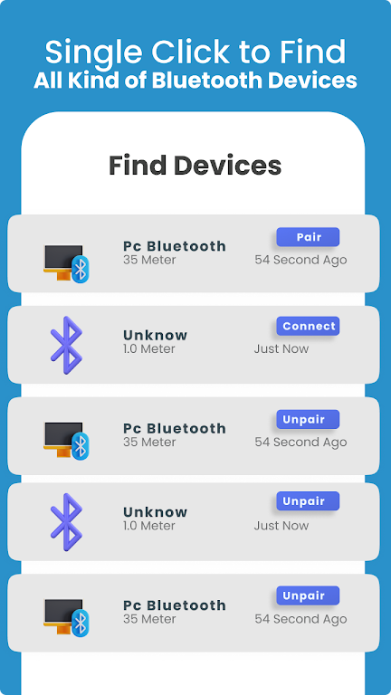 Bluetooth Pairing Auto Connect ဖန်သားပြင်ဓာတ်ပုံ 0