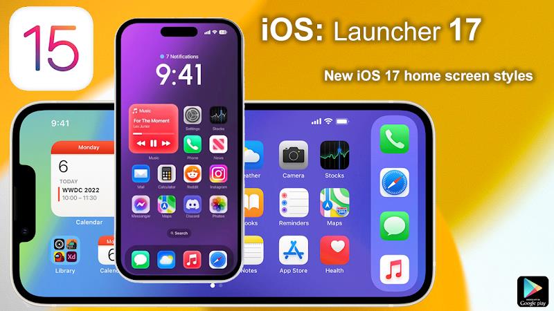 Theme For iPhone 15 iOS 17 New Скриншот 1