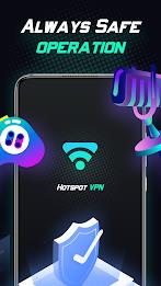 Schermata Hotspot VPN : Fast & Security 3