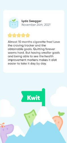 Kwit - Quit smoking for good! Ảnh chụp màn hình 0