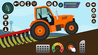 Farm Tractors Dinosaurs Games স্ক্রিনশট 3