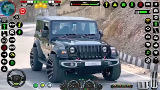 Offroad Jeep Driving:Jeep Game Zrzut ekranu 1