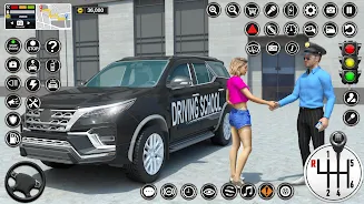 Driving School: Real Car Games ภาพหน้าจอ 1