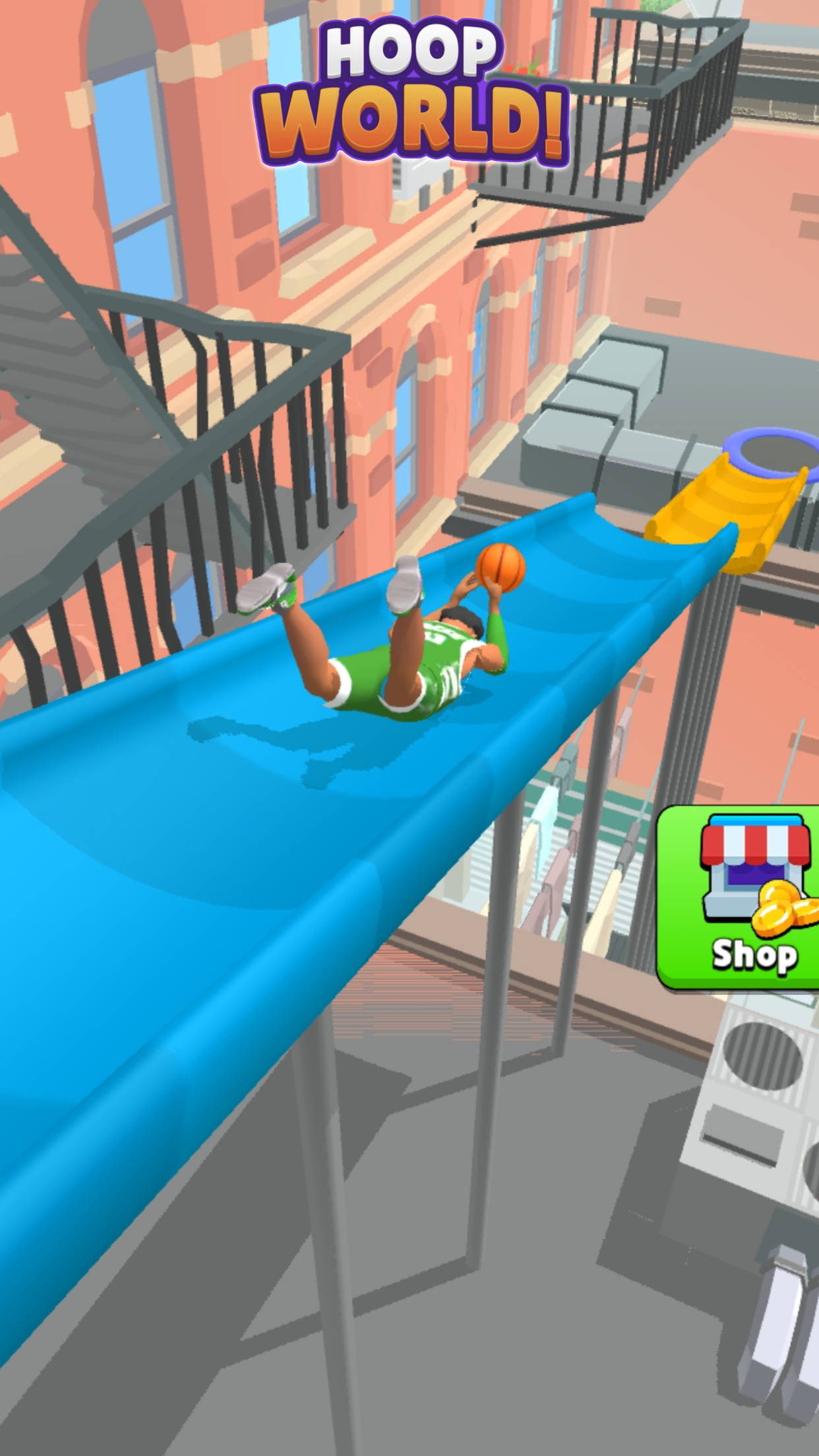 Hoop World: Flip Dunk Game 3D Zrzut ekranu 0