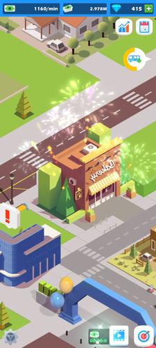 Idle Commercial Street Tycoon Screenshot 0