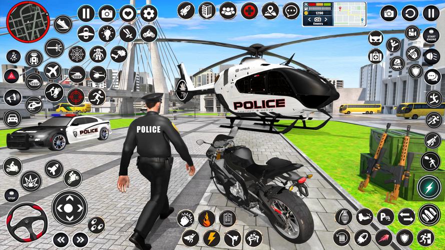 Police Game Transport Truck 스크린샷 3