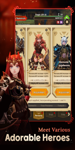 Revenger Saga: Idle RPG ဖန်သားပြင်ဓာတ်ပုံ 0