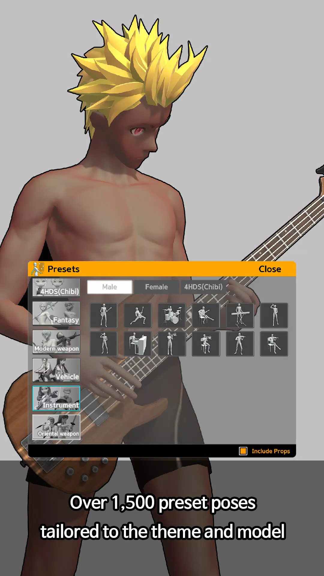 Easy Pose - 3D pose making app 스크린샷 3