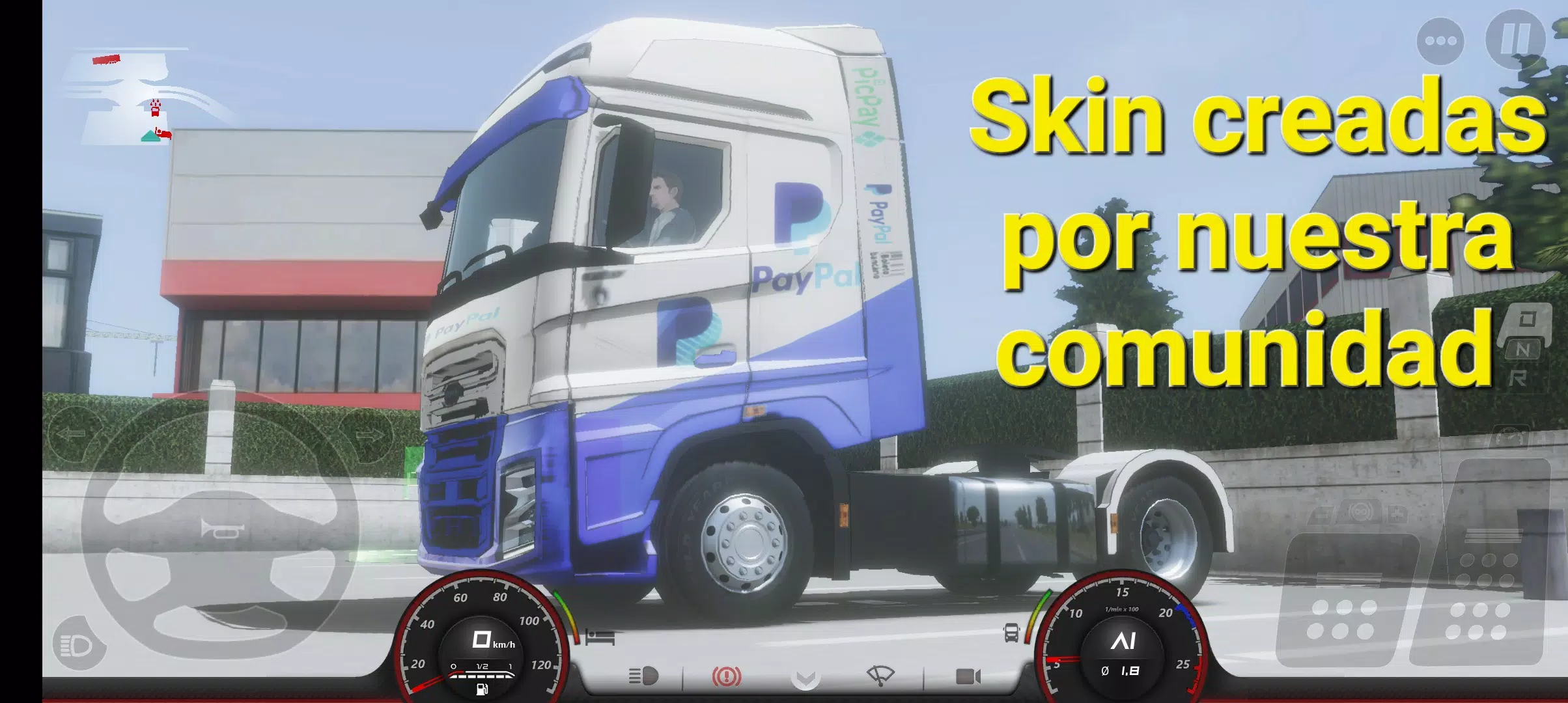 skin truckers of europe 3 Capture d'écran 1