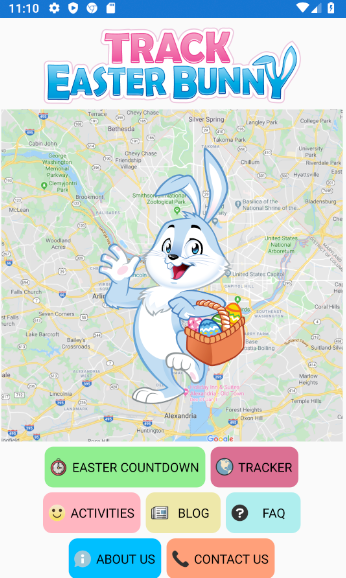 The Easter Bunny Tracker Capture d'écran 0