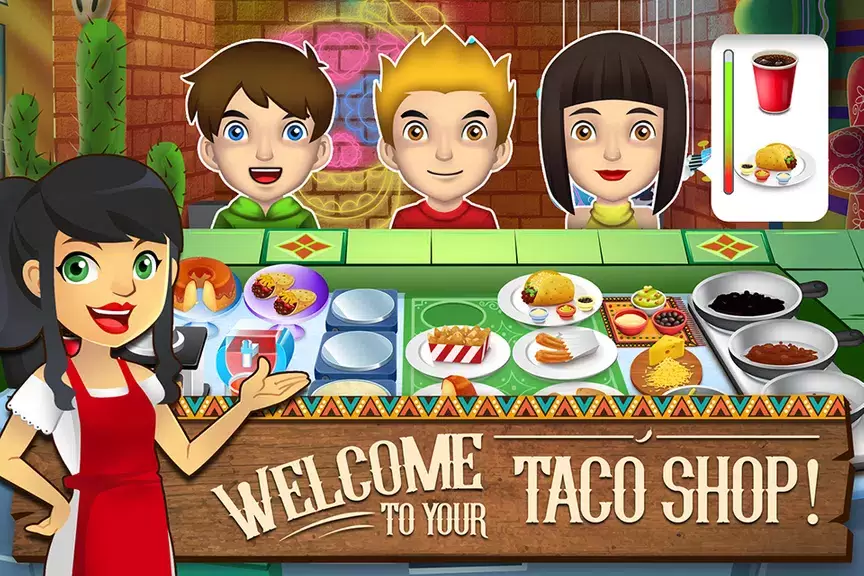 My Taco Shop: Food Game Ekran Görüntüsü 0