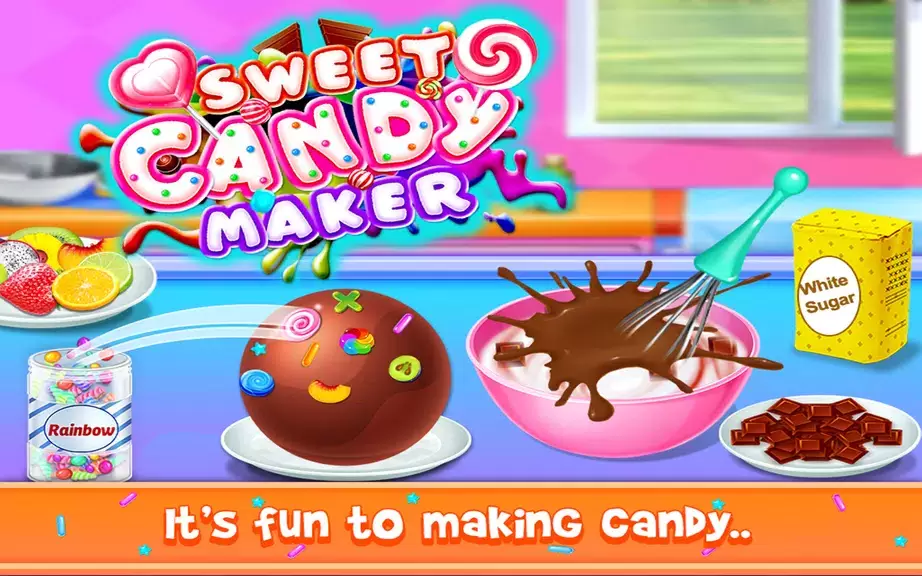 Sweet Candy Maker - Candy Game Ảnh chụp màn hình 1