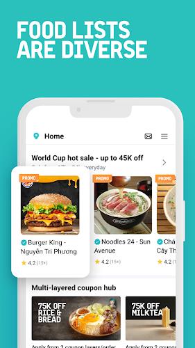 BAEMIN - Food delivery app Capture d'écran 3