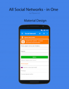 Social Networks - All in one Ekran Görüntüsü 1