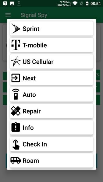 Signal Spy স্ক্রিনশট 1