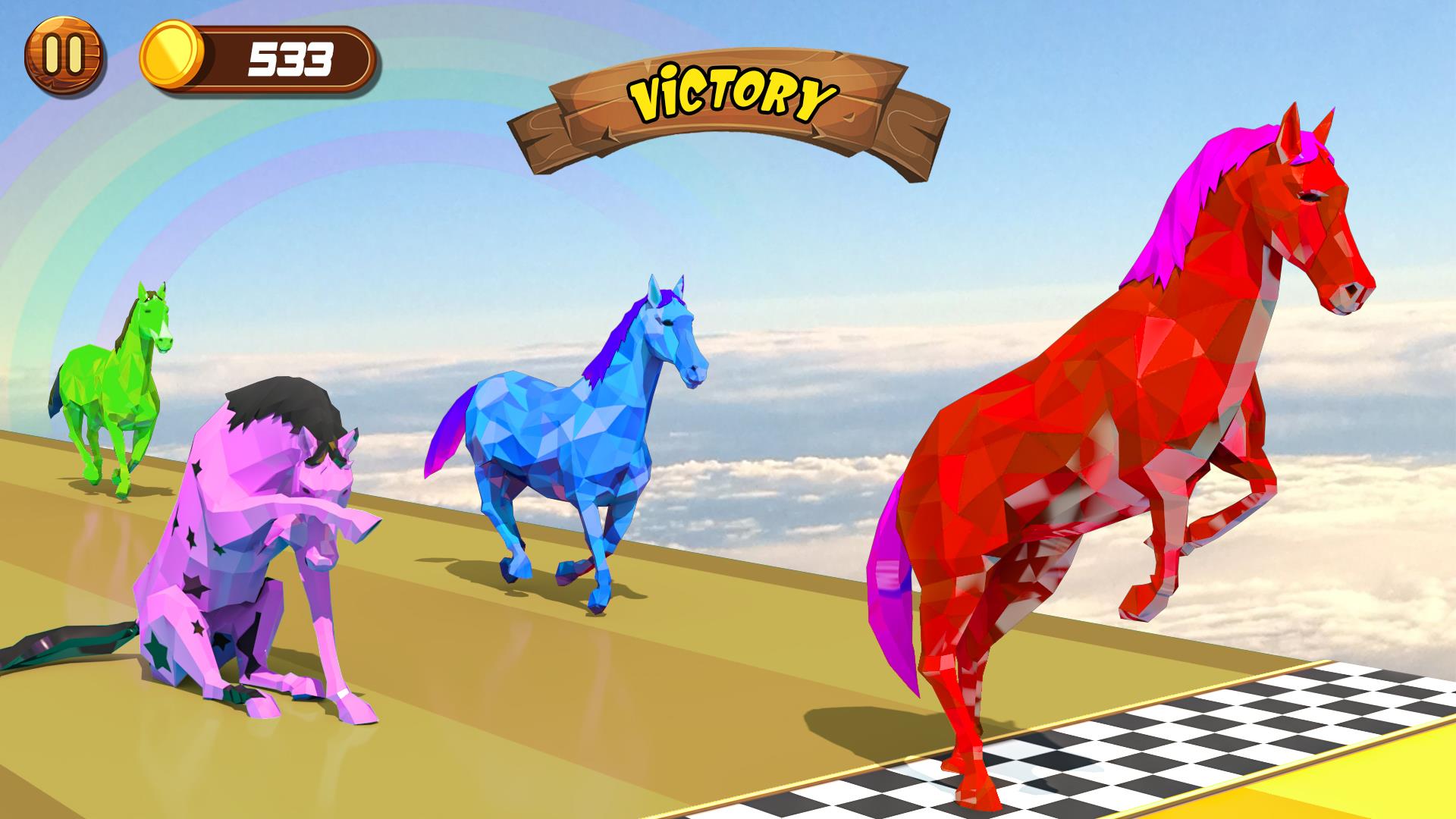 Horse Dash: Fun Runner 2023 ဖန်သားပြင်ဓာတ်ပုံ 2