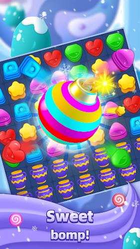 Sweet Candy Cat Puzzle Game Capture d'écran 2