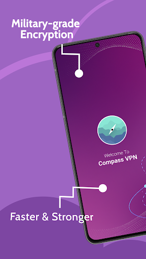 CompassVPN: Fast Unlimited VPN Tangkapan skrin 0