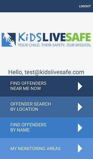 Kids Live Safe Скриншот 0