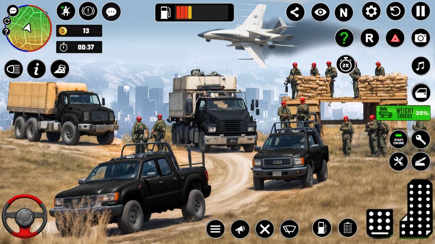 Army Truck Game: Driving Games Ekran Görüntüsü 2