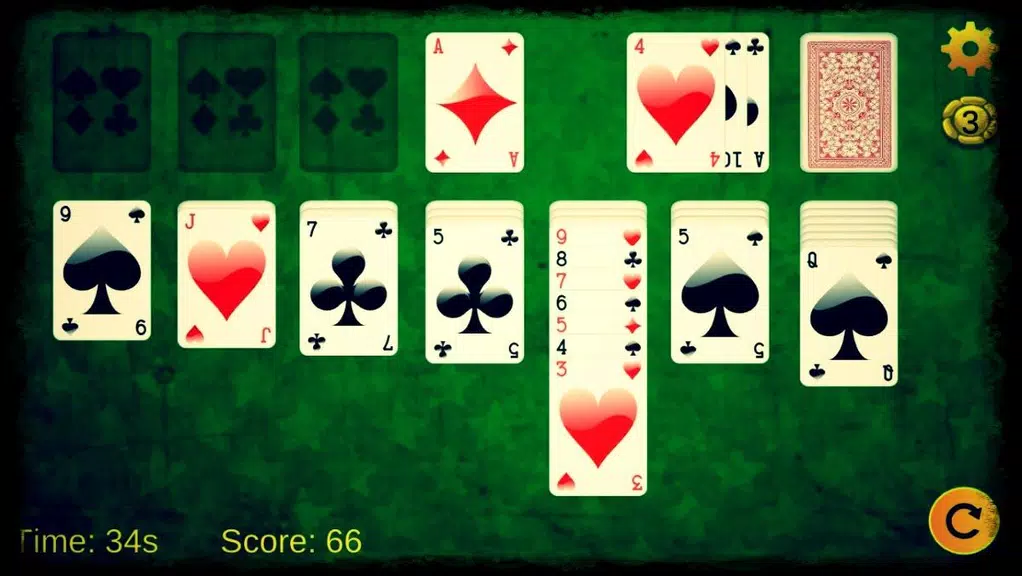 Mega Solitaire Card Game Скриншот 2